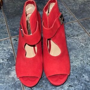 Michael Kors peep toe bootie